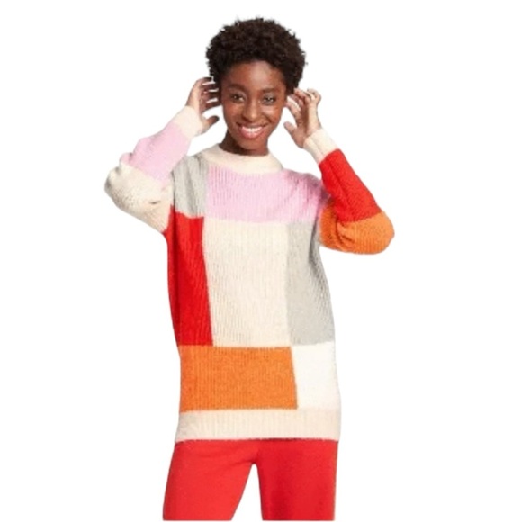 Lego Sweaters - NEW LEGO x Target Colorblock Sweater size Small